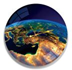 Dünya Cam Saat - 40 cm