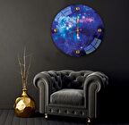 Gece Cam Saat - 60 cm