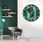 Aşkın Gücü Cam Saat - 60 cm