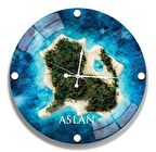 Aslan Cam Saat - 40 cm