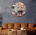 Leopar Cam Saat - 60 cm