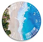 Kumsal Deniz Cam Saat - 40 cm