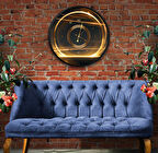 Kanvas (Ahşap) Duvar Saati - 50 cm