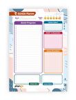 Günlük Planlayıcı - Daily Planner - Ders Çalışma Planlayıcı - Planlama Defteri