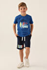 RolyPoly Every Cobalt Erkek Çocuk Bermuda Takım