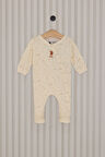 Us Polo Kız Bebek Tulum USB2110 Krem