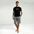 Arnetta 3346S Erkek Bermuda İkili Yazlık Pijama Takım