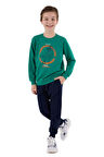 Roly Poly Erkek Çocuk Yeşil Eşofman Takımı RP3673-G