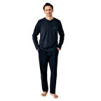Arnetta AR3503-X Erkek Kışlık Büyük Beden İkili Pijama Takım
