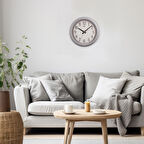 Beta Duvar Saati - Gri