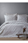 Bedline Tek Yatak Örtüsü Çift Kişilik Areca Vizon 230X240 cm