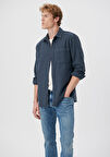 Mavi Lacivert Gömlek 0210966-83699