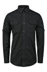 2AS Tiaga Tactical Erkek Siyah Gömlek 2ASTİAWFBSS24