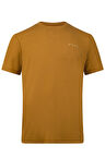 2AS Winson  Erkek Viloft Sıfır Yaka T-Shirt Açık Kahverengi