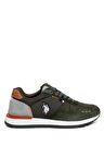 U.S. Polo 101512776 Gunner Erkek Klasik Sneaker Haki