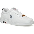 U.S.POLO ASSN NOAH 4FX BEYAZ COMFORT CASUAL ANATOMİK GÜNLÜK SPOR AYAKKABISI