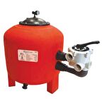 Water Fun ROTEX Havuz Kum Filtresi Vanalı 600 mm Yandan-ToptancıyızBiz