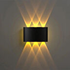 Maxled MX-2066A - Çift Yönlü Oval Aplik Amber