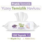 Turco Doğadan Pratik Yüzey Temizlik Havlusu Lavanta 100 Yaprak