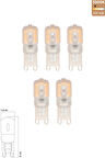Smd LED Ampul G9 3W 3000k Gün Işığı 5'li ERD-263