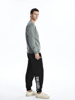 LCW Casual SİYAH Rahat Kalıp Erkek Kalın Jogger Eşofman Altı