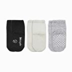 Bistyle 3'lü Kaymaz Taban Bebek Çorabı 3010