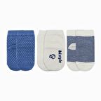 Bistyle 3'lü Kaymaz Taban Bebek Çorabı 3011