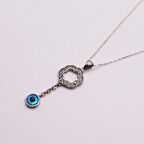 AgaKulche Gümüş Göz Hayalet Kolye