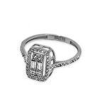 AgaKulche Gümüş Fantazi Tektaş Küçük Yüzük