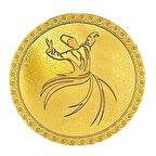 AgaKulche 1 Ons Mevlana 2024 Altın Sikke Coin