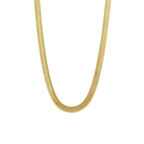 AgaKulche İtalyan Ezme Balık Sırtı 3,30 mm Altın Zincir