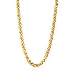 AgaKulche Kare Palmiye 3,3 mm Altın Zincir