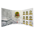 AgaKulche Osmanlı Padişahları Bimetal 9'lu Para Seti