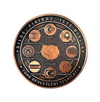 AgaKulche Türk Devletleri Kutulu Bronz Sikke Coin