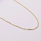 AgaKulche Altın Zincir Singapur (İçi Boş)