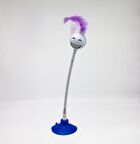 Tineke VANTUZLU YAYLI GÜLEN YÜZ  KEDİ OYUNCAĞI MAVİ 1 ADET