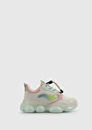 Krem Kız Çocuk Sneaker