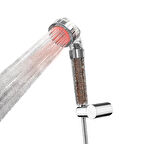 House Pratik HP51 Isıya Duyarlı LED Işıklı Duş Başlığı Gümüş