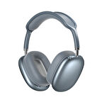 Polosmart PBS229 Kablosuz Bluetooth Şarjlı AUX TF Kart Girişli Kılıflı Kulak Üstü Kulaklık Mavi