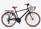 CX 100 - 26  City Bike - Unisex - 15' - 21 Vites - V.B - Füme-Gri/Kahverengi