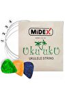 Midex UKC-300 Ukulele Teli 1 Takım (Pena Hediye)