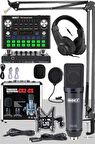 Stüdyo Ekipmanları Private Paket-1 CX2 Mikrofon VS9 Ses Kartı Stüdyo Kayıt Seti