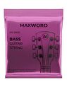 Maxword GT-Bass Kaliteli Bas Gitar Teli 1 Takım Set