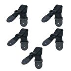 Midex HG-11BK-5X Ukulele ve Gitar Omuz Askısı Siyah Renk Uzunluk 70-120 cm (5 Adet)