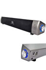 Maxword SLC-40USB-BT Şarjlı Soundbar 40 Watt Bluetooth USB Şarjlı (46x7x6 cm)