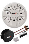 Midex TD-88WH Çelik Dil Davul Handpan 8 İnç 8 Ton Steel Tongue Drum Full Set