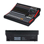 Maxword DC12-PRO 2x99 DSP Efekt Ses Mikseri 12 Kanal Deck Mixer