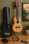 Midex CNT-245NT Kaliteli Natural Concert Ukulele Seti