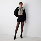 Penti Kadın Bowtie Desenli Külotlu Çorap