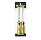 Polisan 2'li Tornavida Seti ( Düz ve Yıldız )